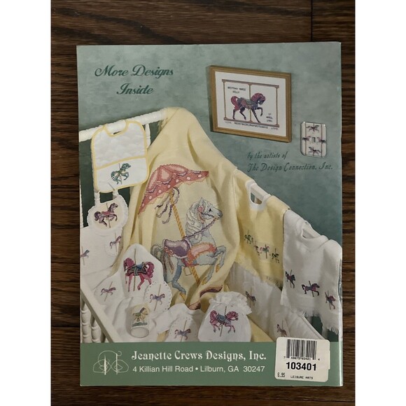 The Omnibook of Babies 101 Designs Book 804 Counted Cross Stitch 48 pages - Picture 3 of 3